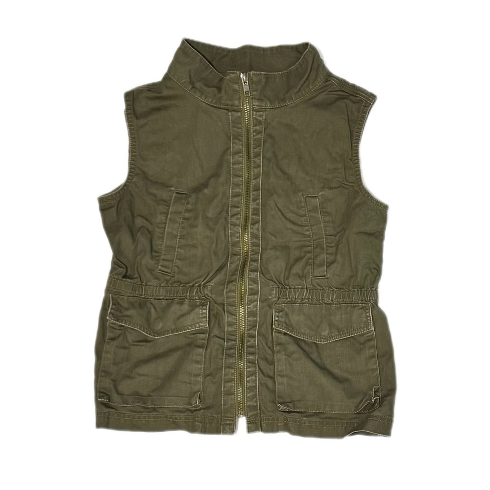 Dark green vest